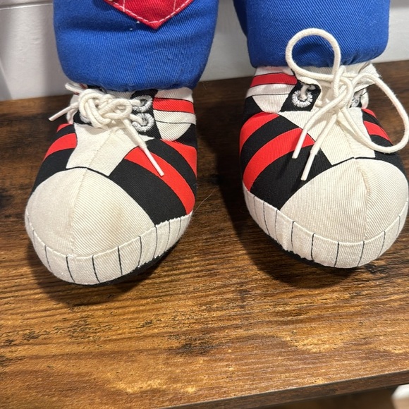 Vintage Gund Teach Me Blossom Yellow Teddy Bear Zip Button Tie Plush Toy - Picture 12 of 14